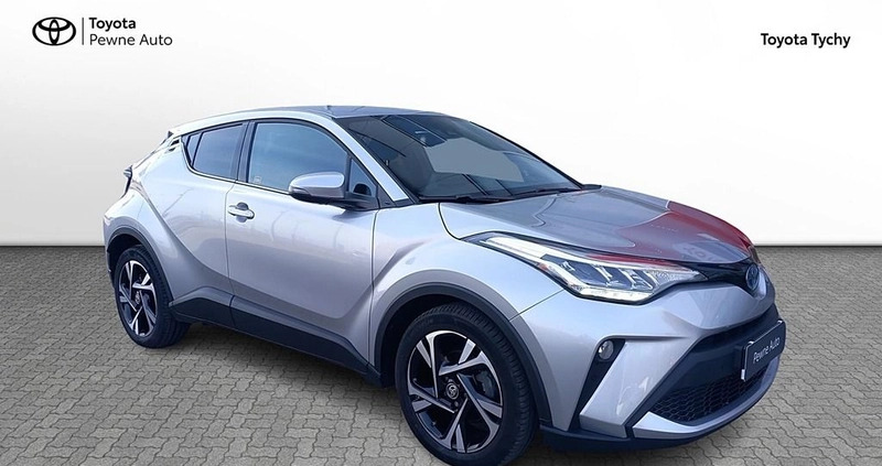 Toyota C-HR cena 124800 przebieg: 19634, rok produkcji 2023 z Tychy małe 211